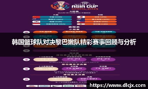 韩国篮球队对决黎巴嫩队精彩赛事回顾与分析