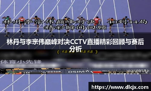 林丹与李宗伟巅峰对决CCTV直播精彩回顾与赛后分析